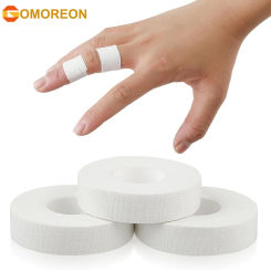 1/2/3Roll Finger Tape Skin-Friendly Fingers Athletic Sports Tape for Football Baseball Soccer Hockey Boxing Lacrosse Gymnastics