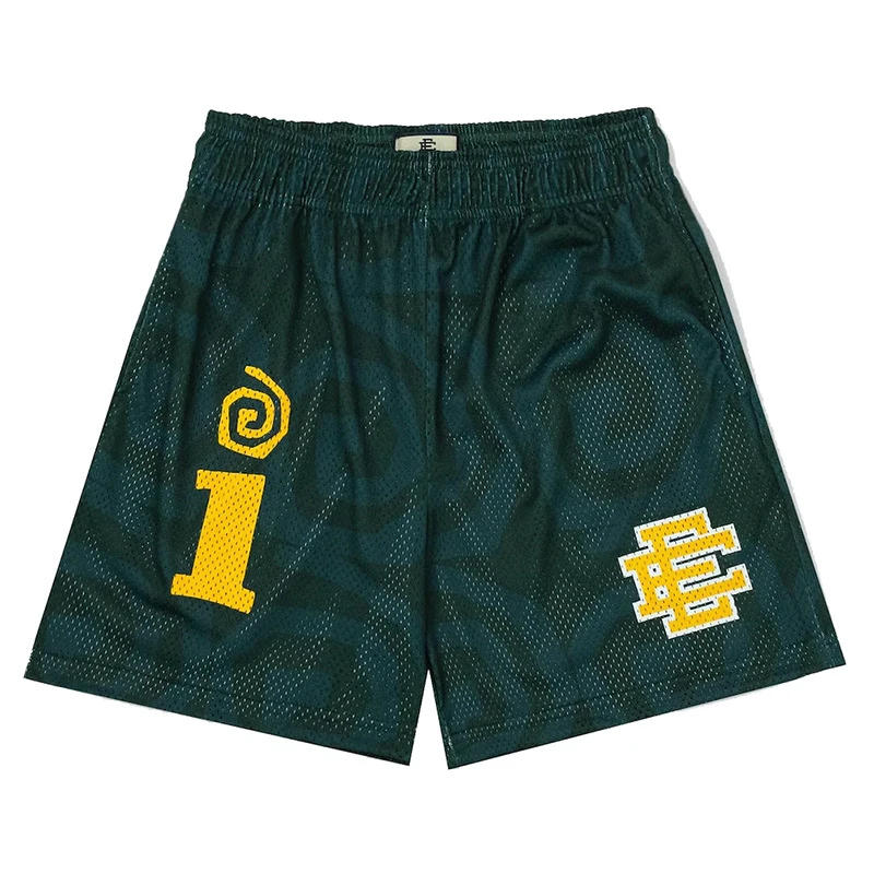 Description Picture 5 of itemEric Emanuel New EE Basic Short casual shorts Fitness basketball sports shorts Mesh breathable beach pants Men's EE shorts