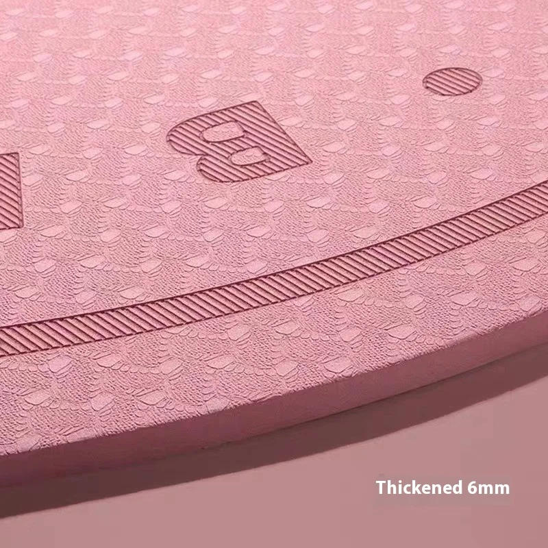 Description Picture 5 of item6/8MM TPE Fitness Yoga Mat  Anti-noice Non-Slip Extra Thick Support Gymnastics Mat  Aerobics Pilates Mat Indoor Fitness Equipmen