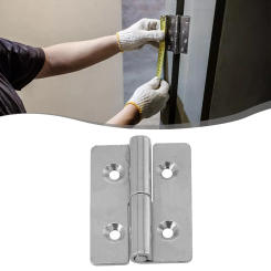 Detachable Hinge Slip Joint Flag Lift Off Detachable Stainless Steel Door Hinge For Cabinets Wardrobes Doors Parts