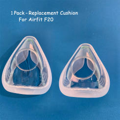 1 Pack CPAP Mask Replacement Cushion for Airfit/Airtouch F20, Full Face Mask Covers Mouth and Nose, Snug Fit on Original Frame