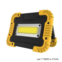 50W Portable Led Spotlight 1000LM Super Bright Led Work Light USB Rechargeable for Outdoor Camping Lamp Led Flashlight by 18650