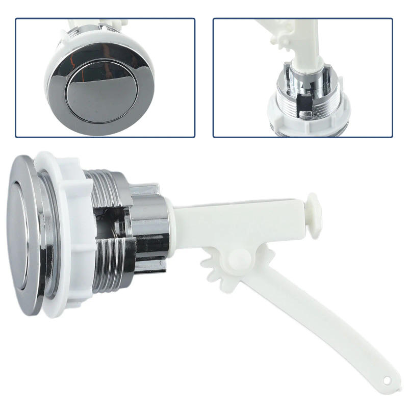 Description Picture 5 of item38mm ABS Bathroom Toilet Round Push Button Single Flush Button Toilet Water Tank Button Home Improvement