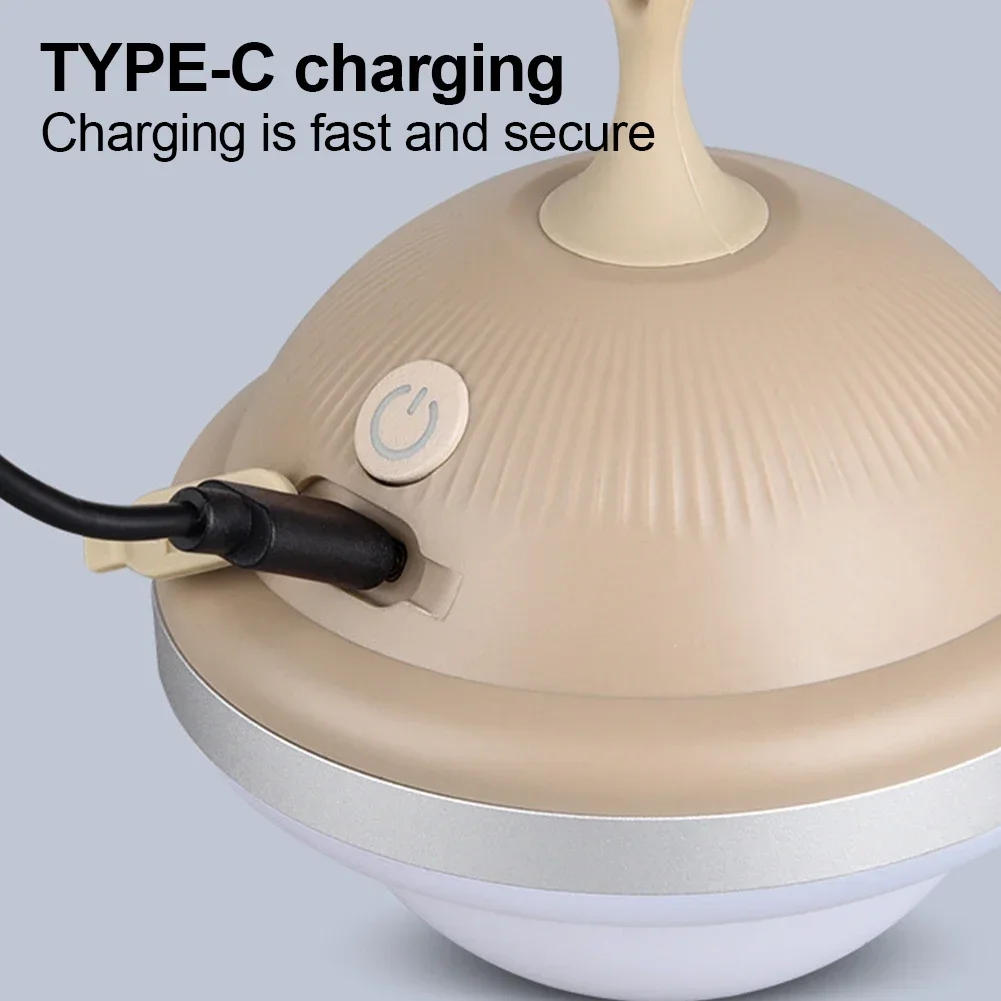 Description Picture 4 of itemOutdoor Camping Pumpkin Light Type-C Rechargeable LED Portable Waterproof Atmosphere Lamp Portable Lanterns Camping Lights