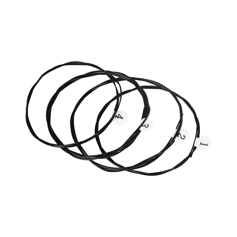 Description Picture 6 of item4Pcs Ukulele String 21/23/26 Inch Ukulele Instrument Black Nylon String 4-string Mini Guitar Wire Guitar Replacement Accessories