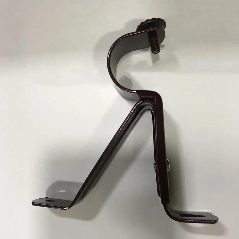 Description Picture 3 of item1 PCS Black Curtain Rods Bracket ,Adjustable Rod Bracket for Curtain Rod Holder ,Curtain Rods Hooks fixed accessories