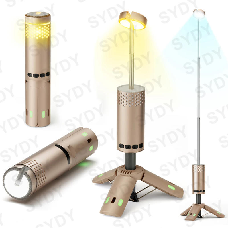 Description Picture 4 of itemTelescopic Camping Light 10000mAh USB Rechargeable Portable LED Work Light Magnet Tripod Base Tent Telescoping Camping Lantern