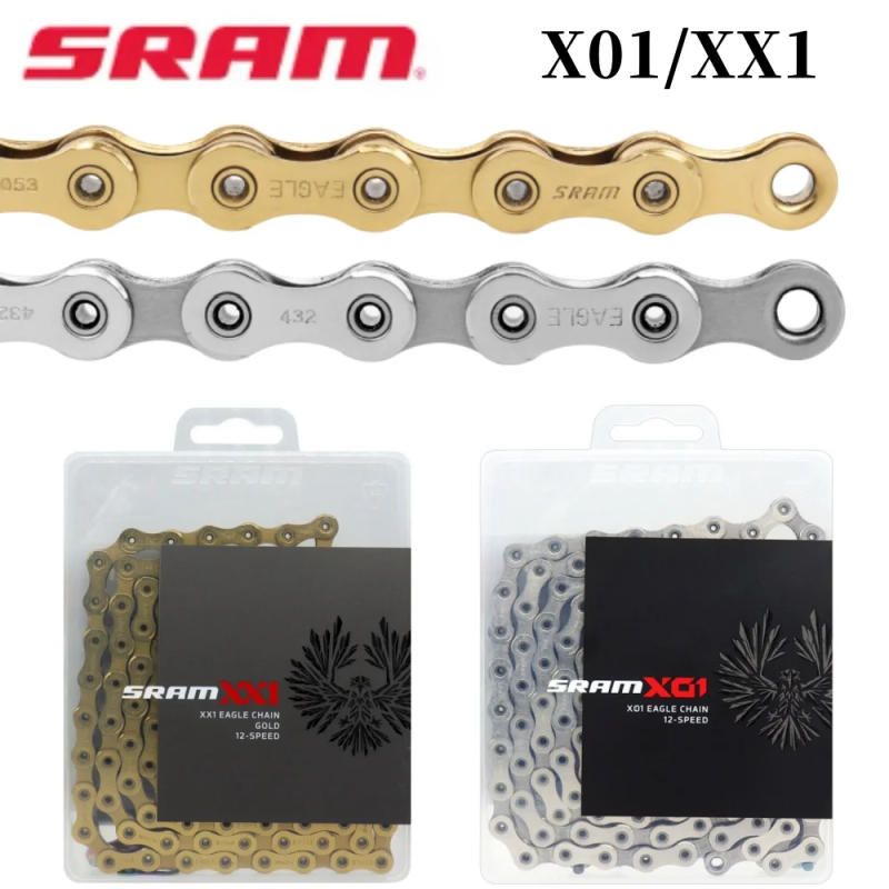 Description Picture 2 of itemSRAM Eagle XX1 X01 GX NX 12 Speed Bicycle Chain 126 Links Mountain Road Bike Chain 12S 12V Bicycle Chain Quick-link Cycling Part
