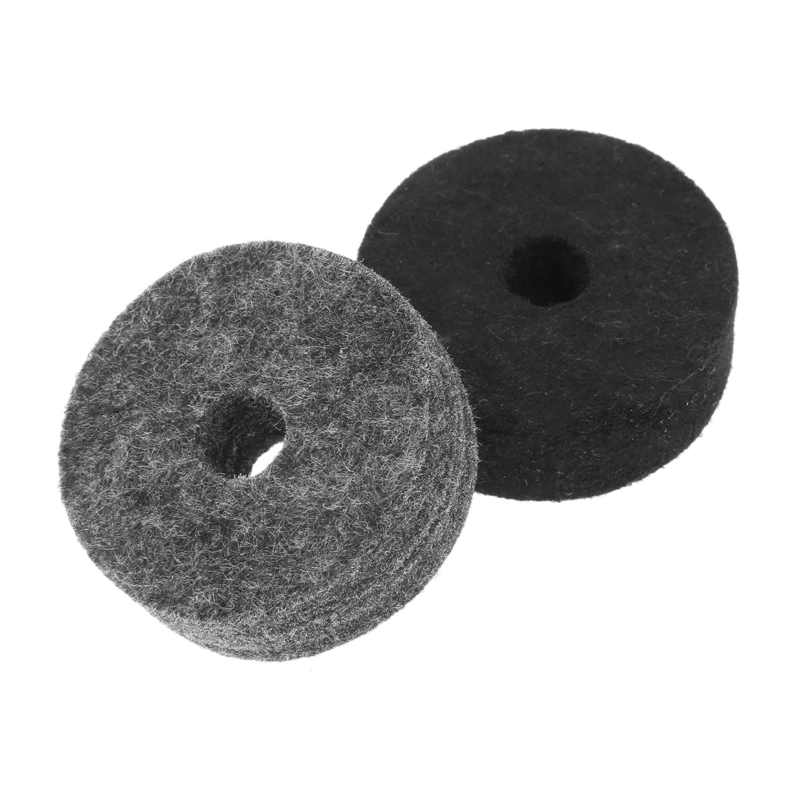 Description Picture 6 of item10 Pcs Drum Kit Cymbal Slices Felt Pads Protection Effect Percussion Instrument Accessories Reduce Radium Sheet Metal Collision