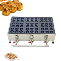 45mm Ball Size Gas type 54 holes Fish Ball Machine Japan takoyaki maker grill Japanese octopus Fish Ball Furnace