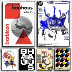 Bauhaus Words Quote Poster No Framed Poster Kraft Club Bar Paper Vintage Poster Wall Room Art Painting Bedroom Study Stickers