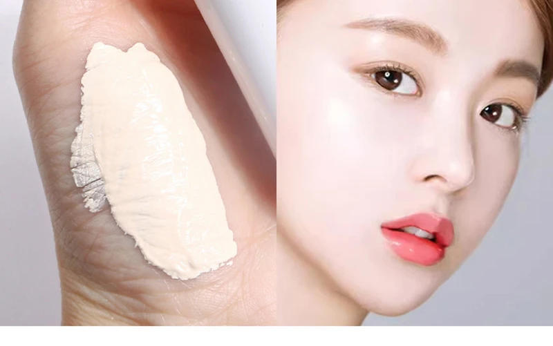 Description Picture 5 of itemHydrating Foundation With Brush Korean Makeup Base Waterproof Ivory White Natural Brighten Skin Full Coverage Concealer BB Cream