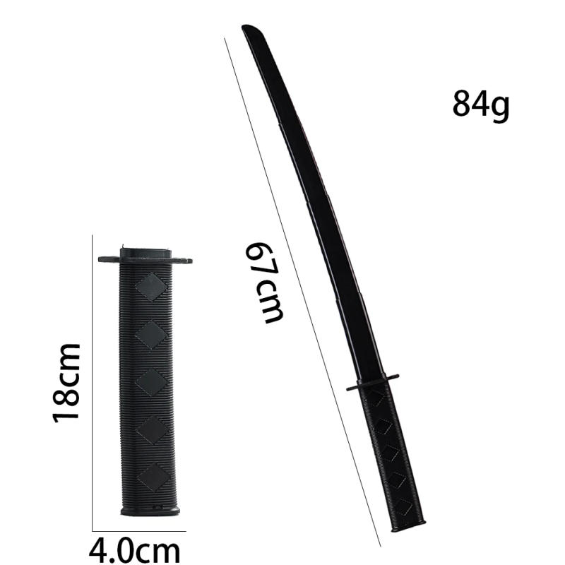 Description Picture 5 of item3D Printed Gravity Retractable Samurai Sword Scalable Katana Sword Knife Decompression Toys Cos Props Stress Relief Funny Gift