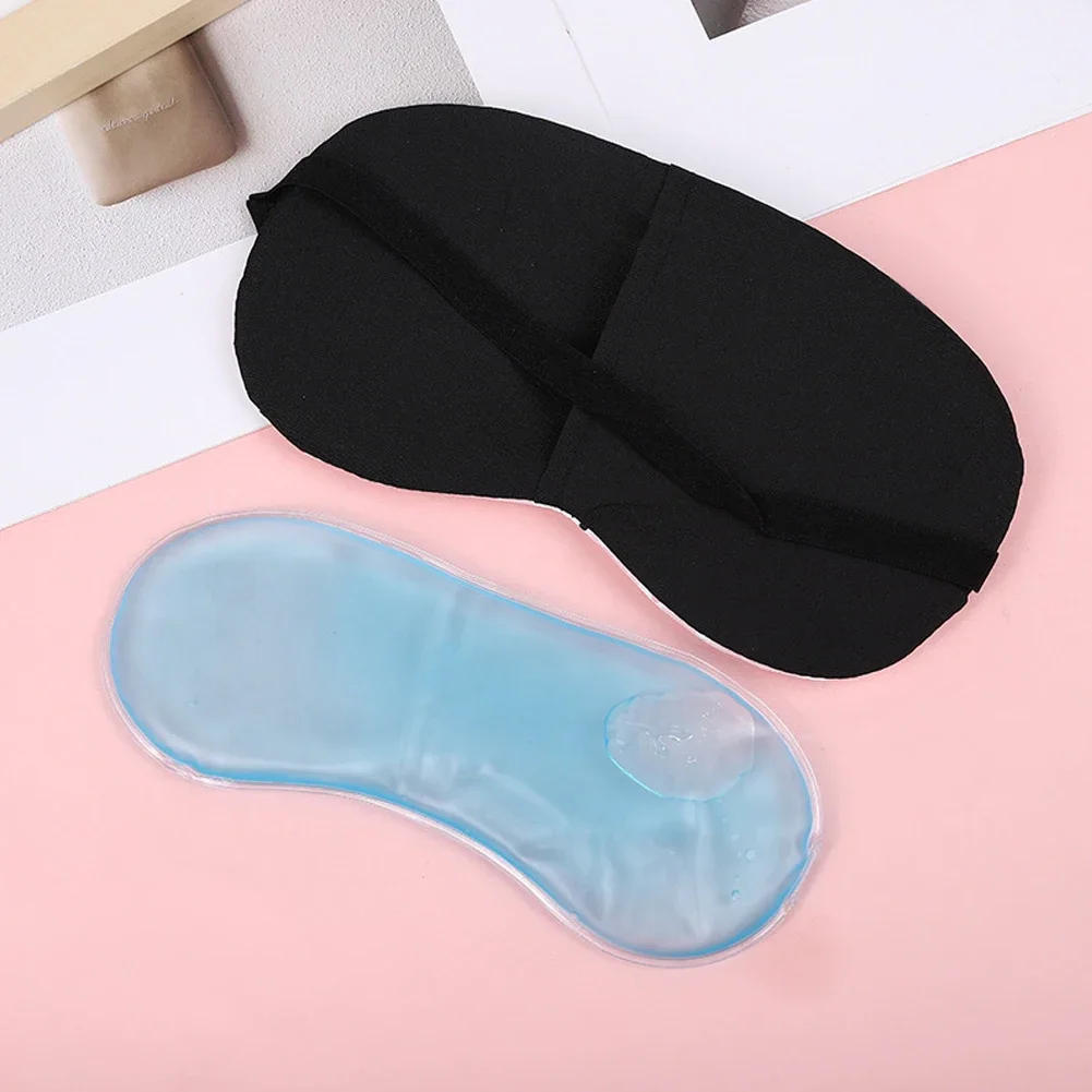 Description Picture 3 of item1Pc Sleeping Rest Ice Eye Shade Cooler Bag Sleeping Mask Cover Ice Pack Cold Relaxing Eyes Care Gel Health Care Tool
