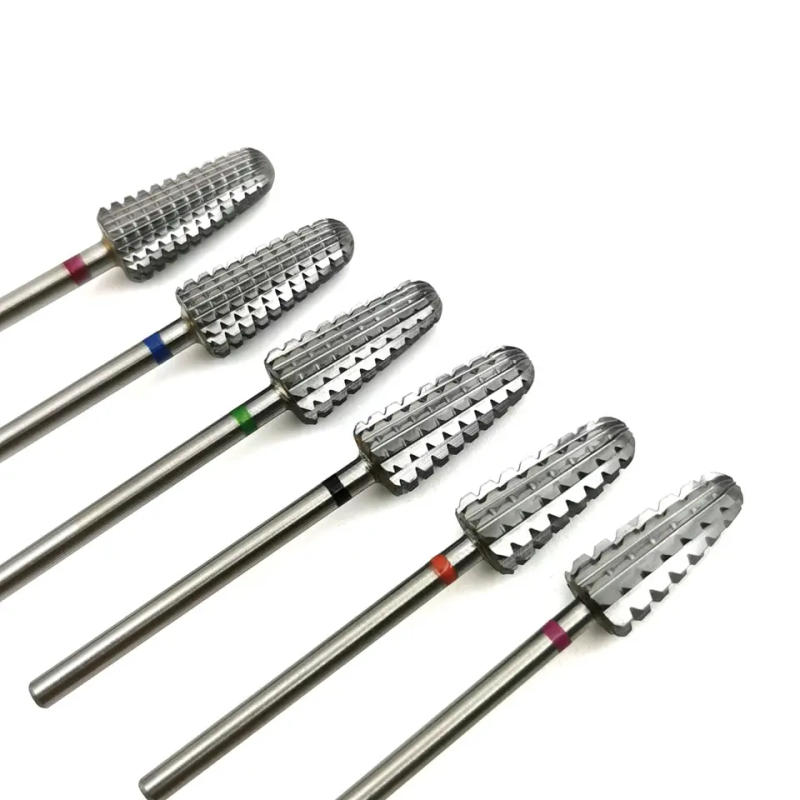 Description Picture 4 of itemHYTOOS Volcano Carbide Nail Drill Bits Two Way Carbide Bit Rotary Milling Cutter For Manicure Nails Accessories Tools