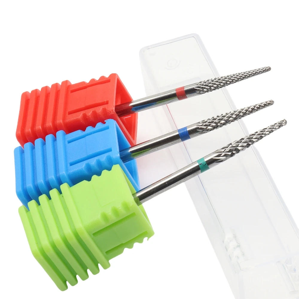 Description Picture 2 of itemQuality Tungsten Carbide Dead Skin Remover Nail Drill Bits 3/32" Safe Carbide Nail Cleaning Drill Bit For Callus Dead Skin