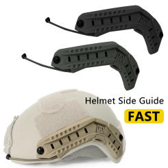 FAST Helmet Rail Mount Combat Helmet ARC Side Guide Rails Set Hunting Paintball Airsoft Helmets Accessories