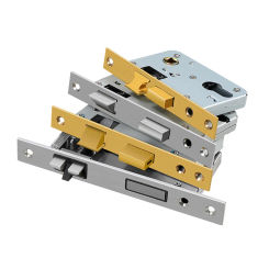 5845 Lock Body Bedroom Door Lock Household Universal Light Spring/Heavy Spring Lock Body Hardware Accessories