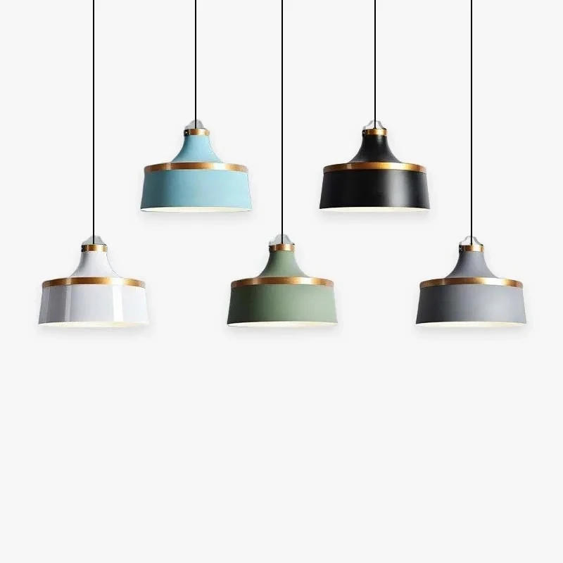 Description Picture 3 of itemNordic Pendant Lamp Iron Pendant Light E27 LED Chandelier Nordic Colorful Dinning Table Decor Kitchen Droplight