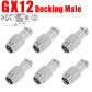 GX12 Docking Male