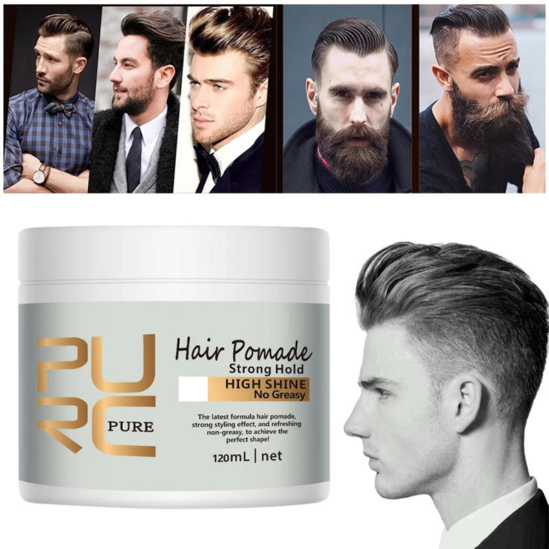 Description Picture 2 of itemHair Wax Retro Style Trend Hair Pomade Long-lasting Men's Hair Styling Hairstyling Product Trending Hydrating Hair Oil For Men