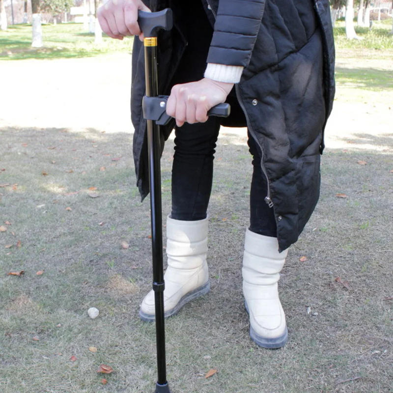 Description Picture 3 of itemPortable Old Man Walking Cane Crutch Replacement Accessories Handle Diameter 22mm Elderly Booster Walking Stick Auxiliary Handle