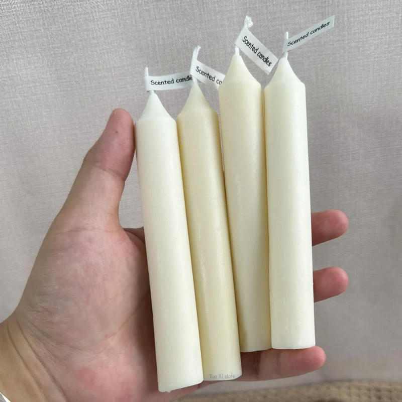 Description Picture 4 of item1PC 6 Hole Silicone Candle Mold DIY Long Rod Cylindrical Scented Candle Soap Crafts Making Home Dinner Decoration Supplies