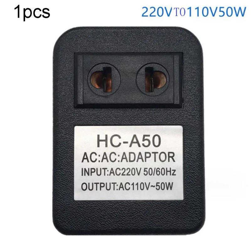 Description Picture 2 of itemStep Down Transformer Travel Adapter 50W AC 220V To 110V/110V To 220V Voltage Converter Electrical Equipment Supplies