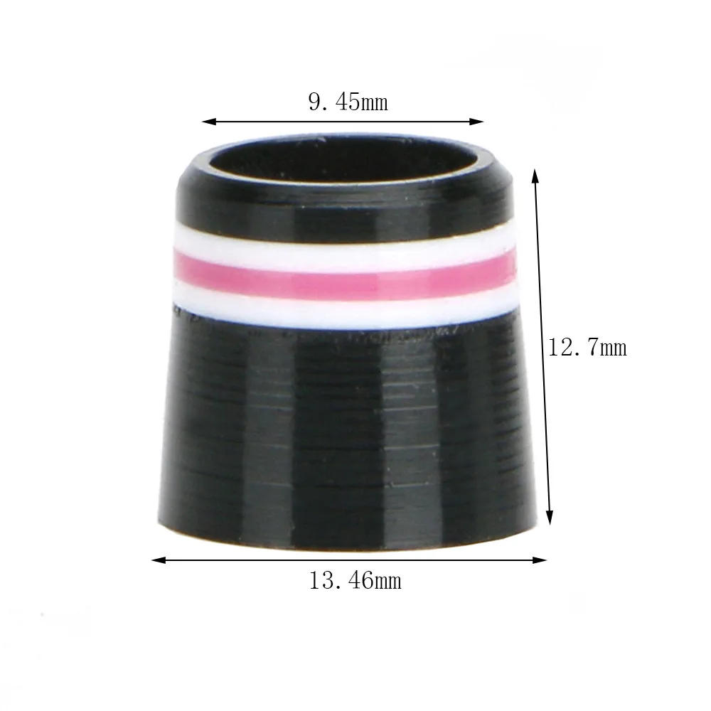 Description Picture 6 of item10Pcs Size 0.370 Plastic Golf Ferrules 9.45x12.7x13.46mm Golf Sleeve Ferrule for Golf Irons High Quality Club Shafts Accessories