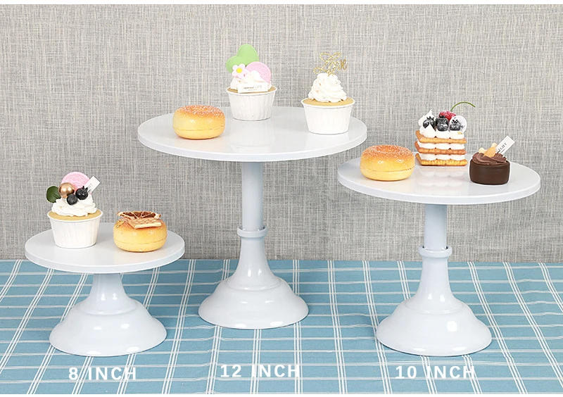 Description Picture 3 of itemCake Stand Home Party Dessert Table Display Rack Dessert Cake Tray Cold Meal Tea Break Table Afternoon Tea Center Rack Metal