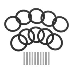 10 Sets Wrench Pin Washer Drill Socket Retaining Ring Clip Replacement part Durable Drive Retainer Impact Rings Wrench Accessory