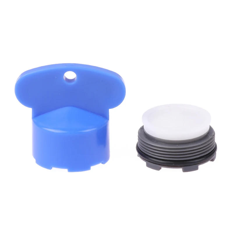 Description Picture 4 of item1 Pc Plastic Kitchen Basin Faucet With Built-in Bubbler Filter Cartridge With Inlaid Filter Mesh Spout Foamer Accessories