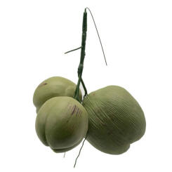 Fruit Ornament Artificial Coconuts Fake Coconuts Farmhouse Decorations Ornaments Simulated Coconuts Artificial Fruit Props