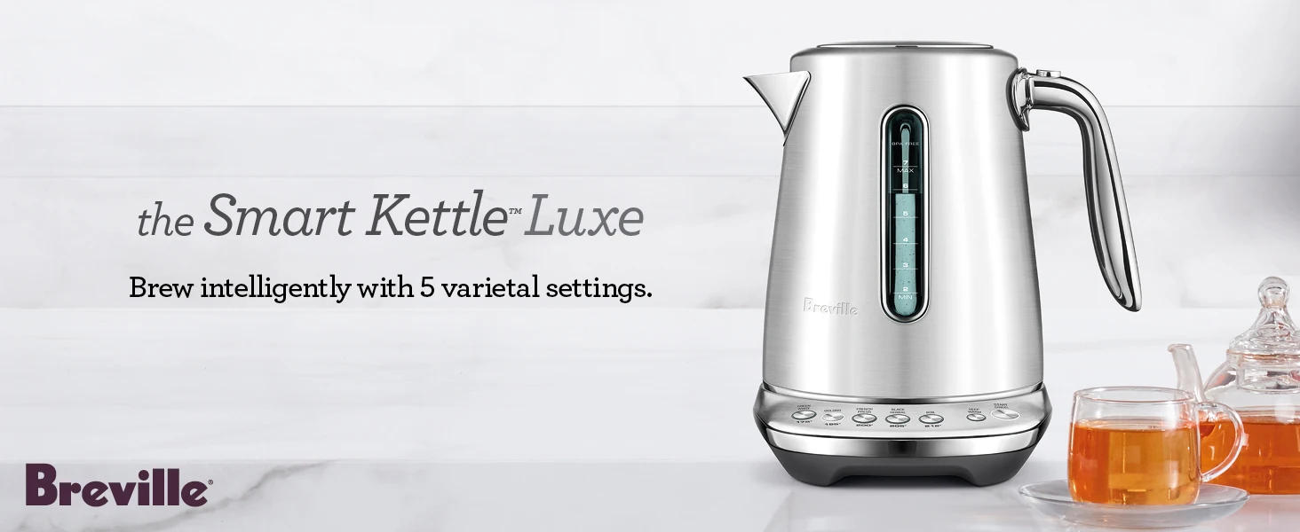 Description Picture 2 of itemthe Smart Kettle™ Luxe Electric Kettle, BKE845BSS, Brushed Stainless Steel