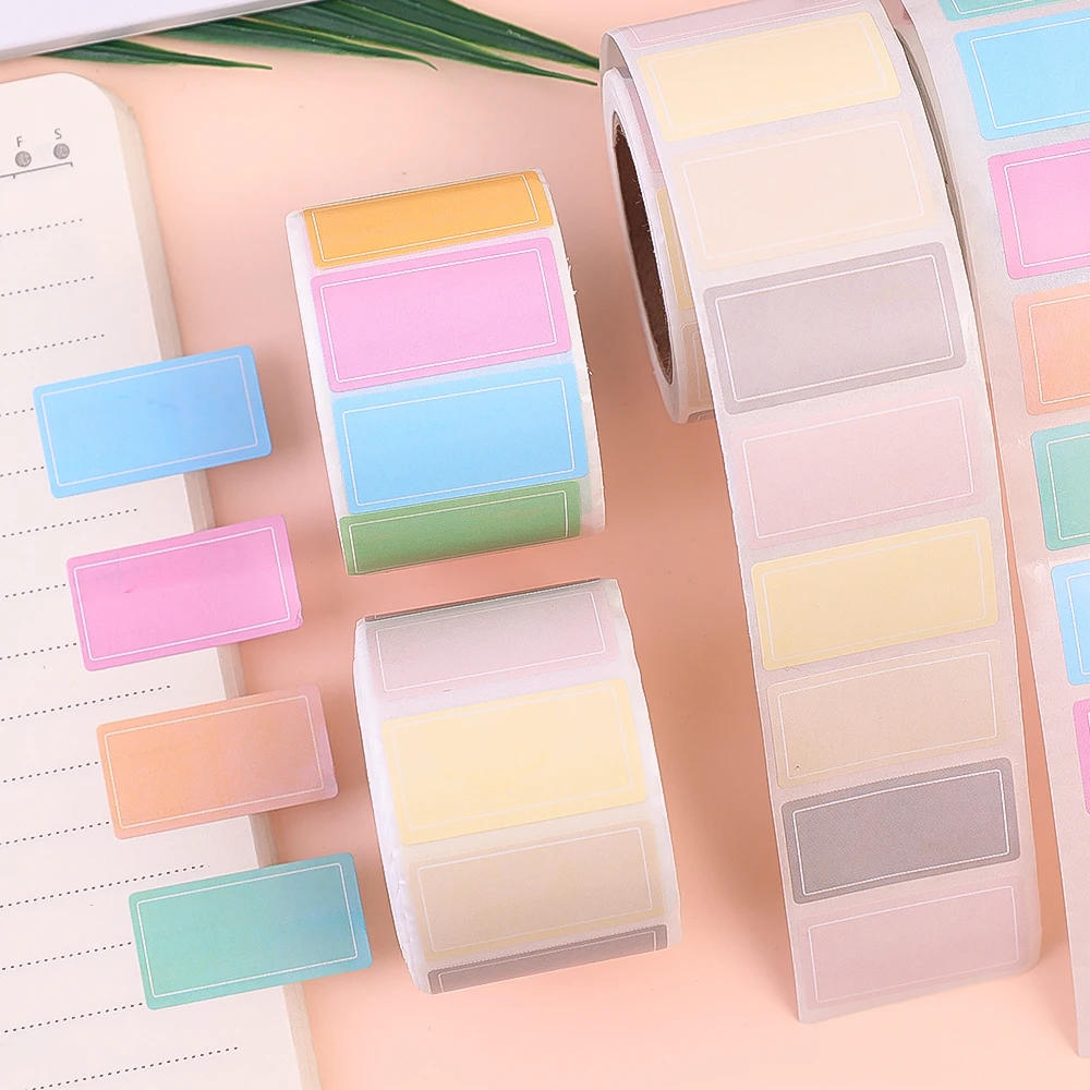 Description Picture 6 of itemWritable Jars Labels Waterproof Spice Sticker Craft Kitchen Sticker Bottles Stationery Gifts Tag DIY Envelope Sealing Sticker