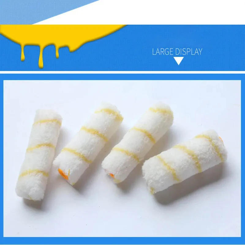 Description Picture 5 of item10pc Paint Roller Brush Dense Bristles Latex Paint Roller For Painting Walls, Cabinets, Doors, Fences
