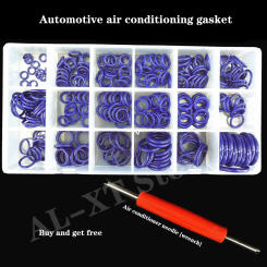 Thermostability Automotive Air Conditioning Sealing Gasket Compressor Fluororubber R134R High-pressure Pipeline 18 Grid O-ring