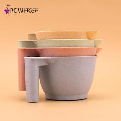 Coloring Mixing Dye Bowl DIY Hair Styling Tool Anti-slip Handle Design Professional Salon Hair Hair Styling Accessories