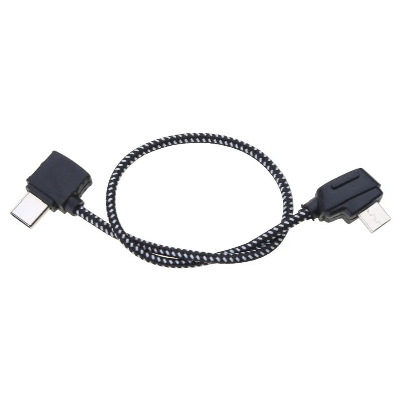 Description Picture 3 of itemMicro USB to Type C Braided Cable for for Mavic 2 AIR Aerial Camera Wire Drop Shipping