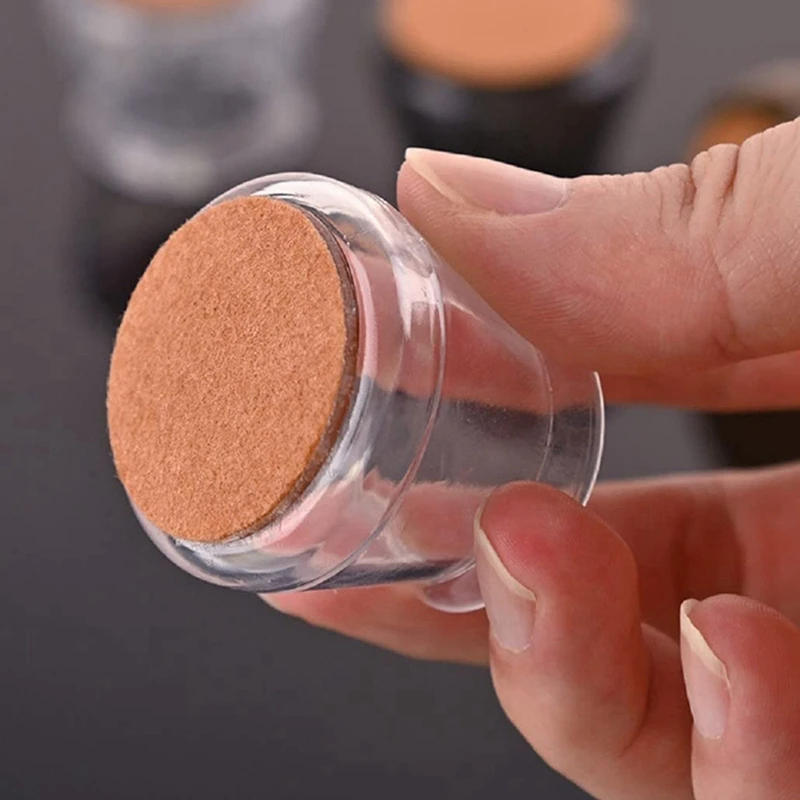 Description Picture 5 of item24Piece Chair Leg Floor Protectors Parts Accessories For Hardwood Floors Silicone Covers To Protect Wood Tile Floors Felt Pads