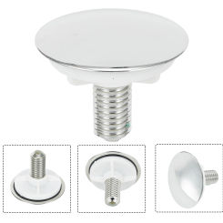 Kitchen Sink Tap Hole Covers Stainless Steel Basin Hole Sealing Plug Anti-leakage Basin Laundry ABS Plastic 49mm Accessories