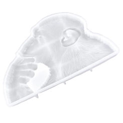 Crafts Gorilla Shaped Mold Bookmark 1980X1420X220CM Epoxy for DIY Silicone Supplies White Making