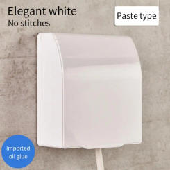 Plastic Wall Switch Waterproof Cover Box Wall Light Panel Socket Doorbell Flip Cap Cover Clear Bathroom Kitchen Accessory