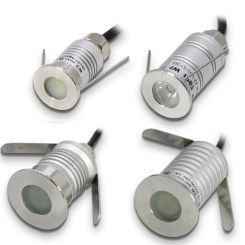 Outdoor 1W 3W Recessed LED Underground Light IP67 Waterproof 12V Deck Lamp Garden Yard Square Landscape Pathway Stair Spot Light