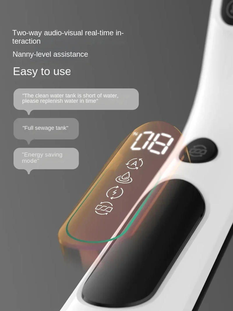 Description Picture 3 of itemDeerma P20 Floor Washing Machine, Vacuum and Mopping Integrated Household Appliances, Wireless High Suction Smart Mop