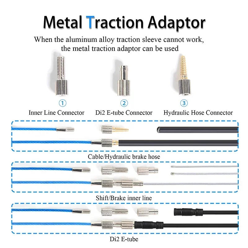 Description Picture 5 of itemBUCKLOS Bike Internal Cable Routing Tool with Magnet Install Bicycle Too lMtb Brake Derailleur Shifter House Inner Cable Guide