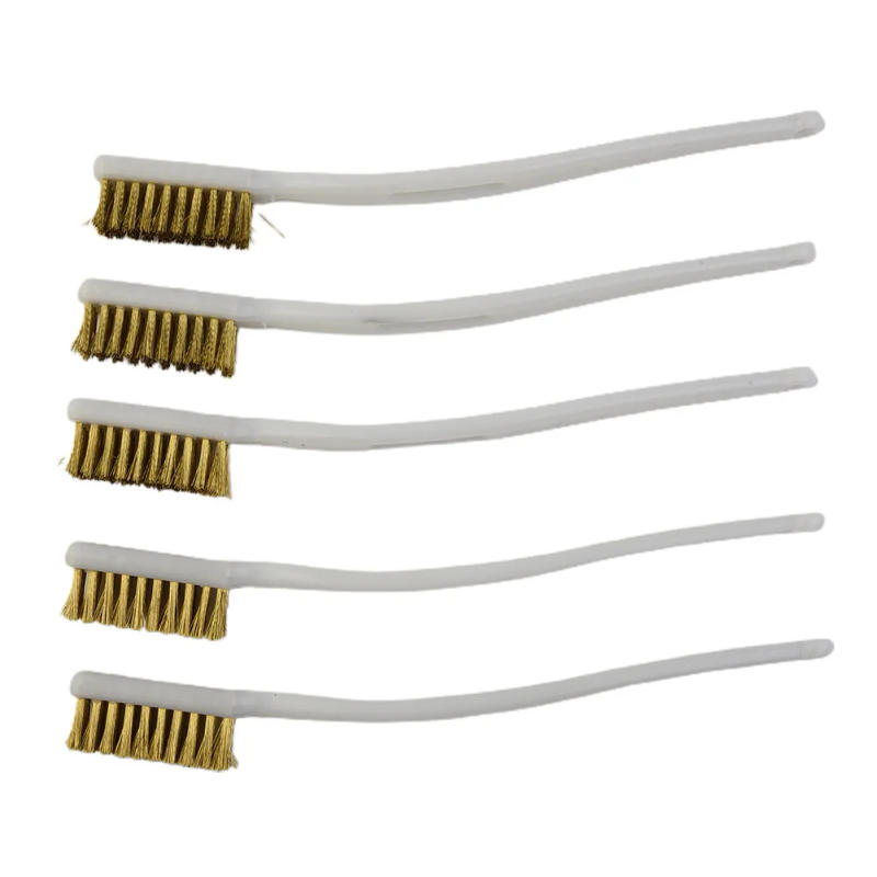 Description Picture 5 of item5PCS 3D-Printer Cleaner Tool Brass Wire Toothbrush Copper Brush Handle For Nozzle Heater Block Hotend-Cleaning Hot Bed Parts