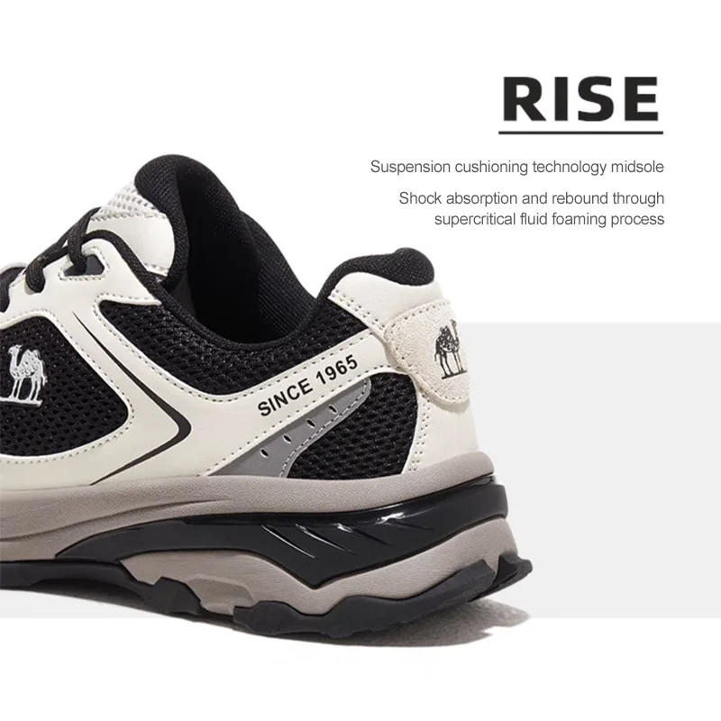 Description Picture 5 of itemGOLDEN CAMEL Women's Sport Running Shoes Male Sneakers Mesh Breathable Outdoor Casual Shoes Retro Jogging Shoes for Men 2023 New