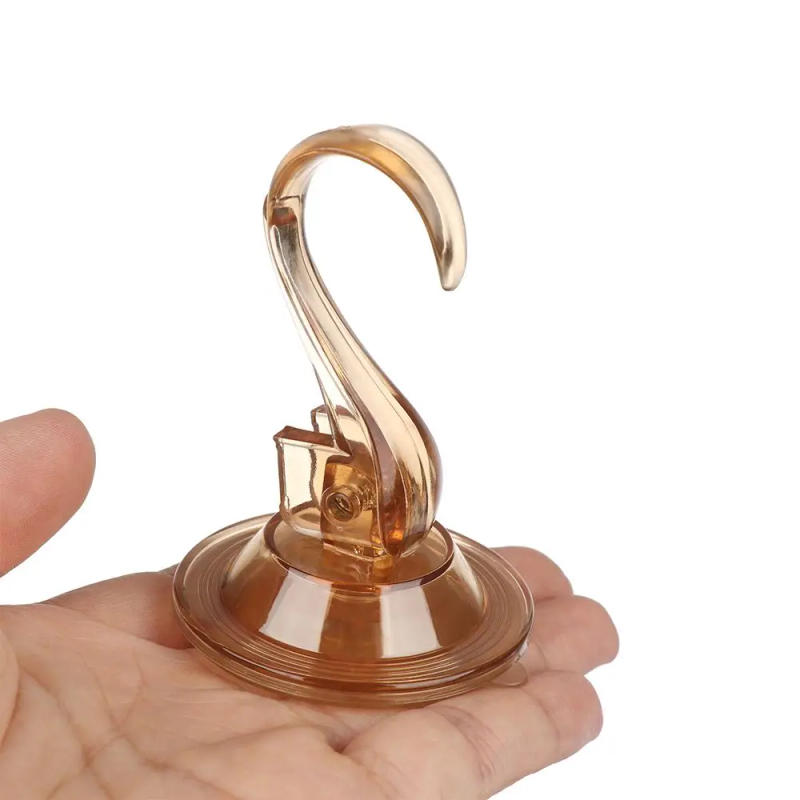 Description Picture 4 of itemReusable Household Transparent Kitchen Holder Storage Hanger Removable Suction Cup Wall Hooks Suckers Screw Wall Rack