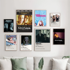Thirteen Movie Film Whitepaper Poster HD Quality Poster Wall Art Painting Study Room Wall Decor